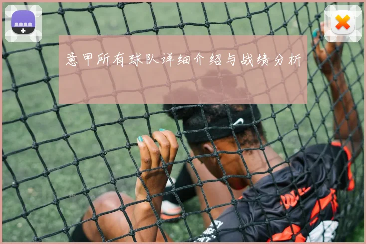 意甲所有球队详细介绍与战绩分析